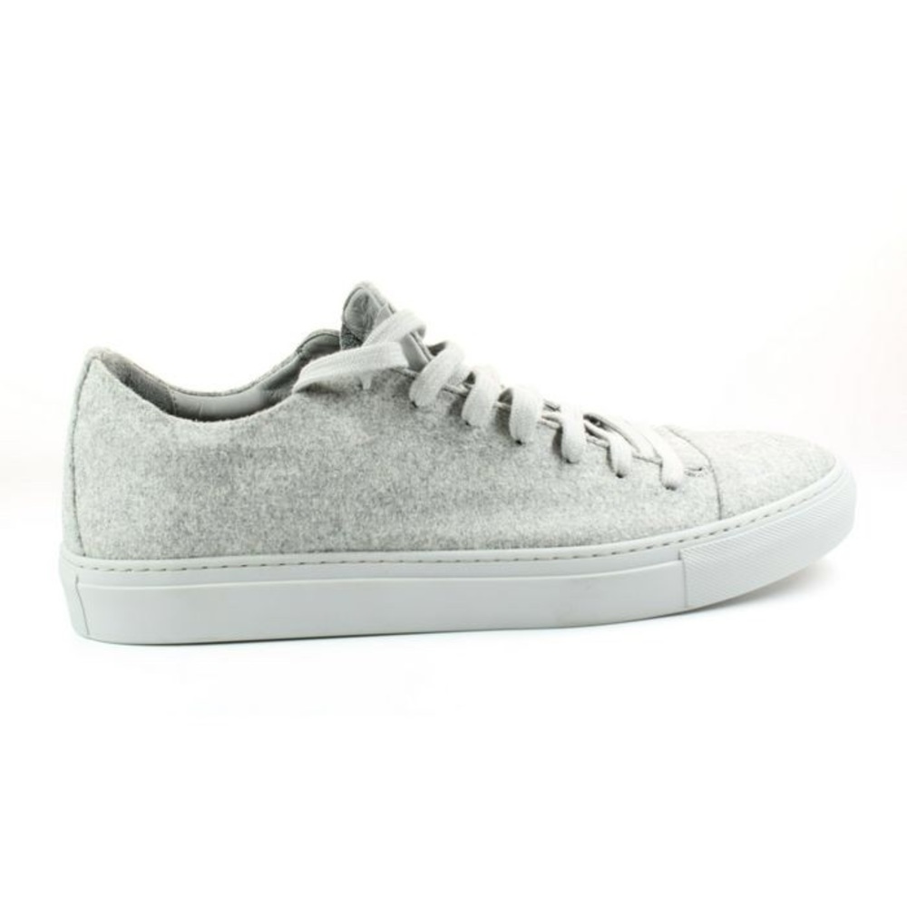 JOHN VARVATOS GREY REED FELTED WOOL SNEAKERS NWT SZ 10.5
